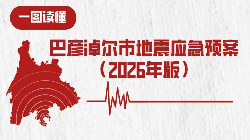 一图读懂：《巴彦淖尔市地震应急预案（2026年版）》相关图片